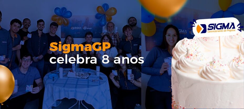 Aniversário Sigma Gerenciamento de Projetos