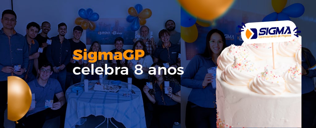 Aniversário Sigma Gerenciamento de Projetos