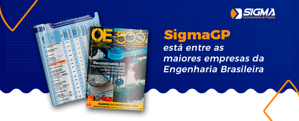 SigmaGP está entre as maiores empresas da Engenharia Brasileira 
